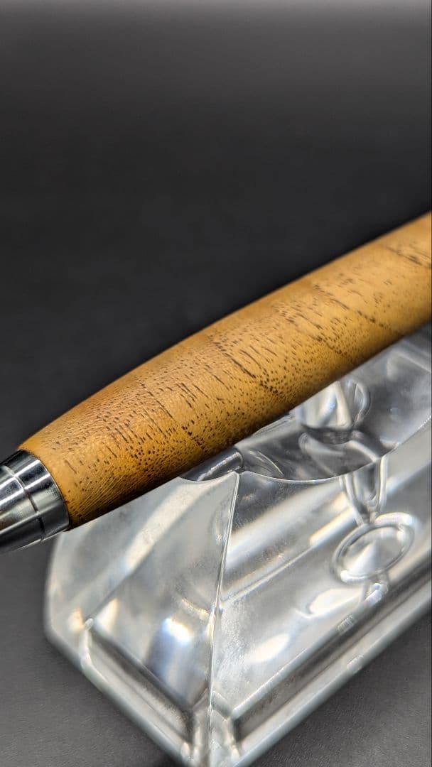 268ペン工房翌檜　御蔵島金桑　木軸シャーペン　木軸ボールペン
