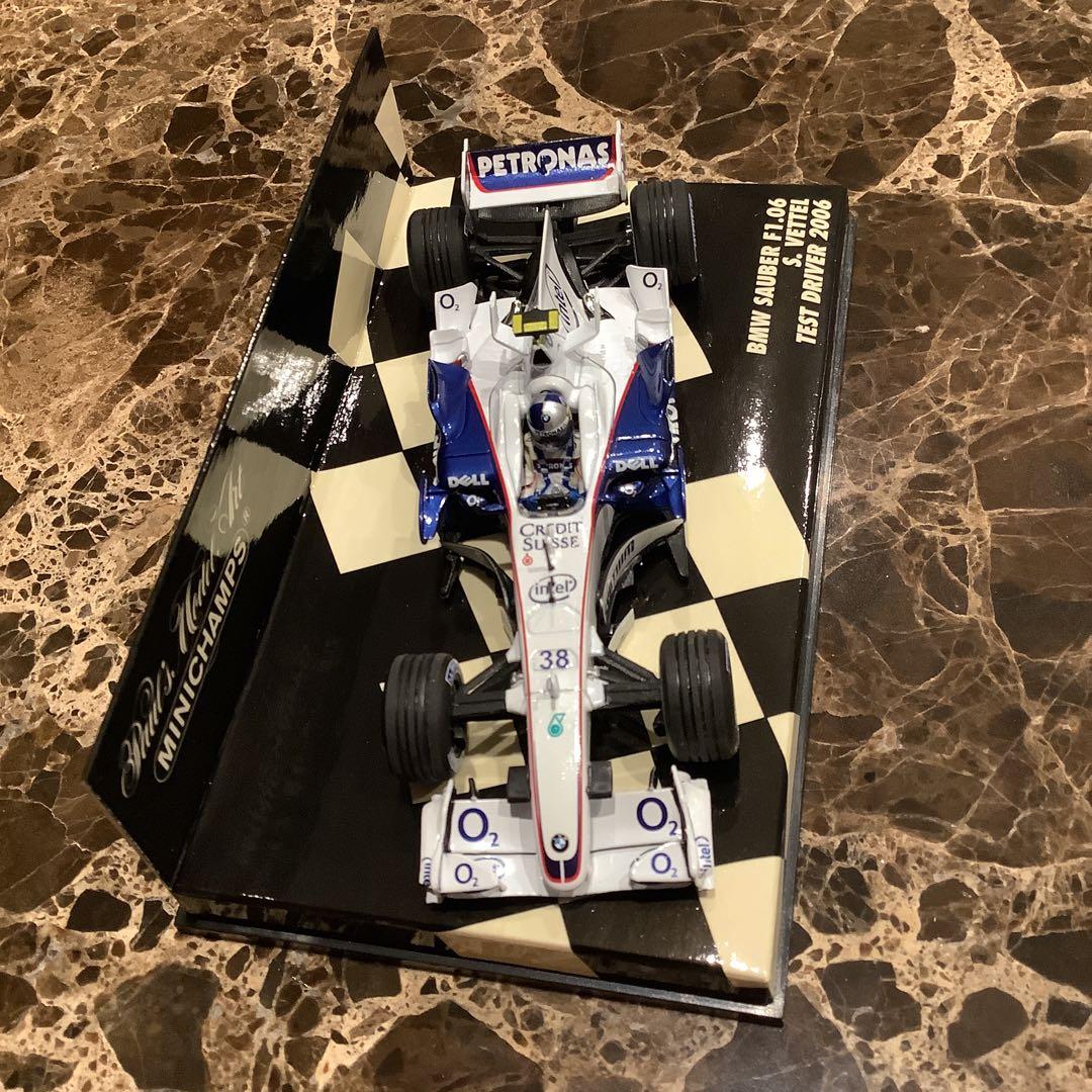 ミニチャンプス F1 1/43 ザウバー ベッテル テストドライバー