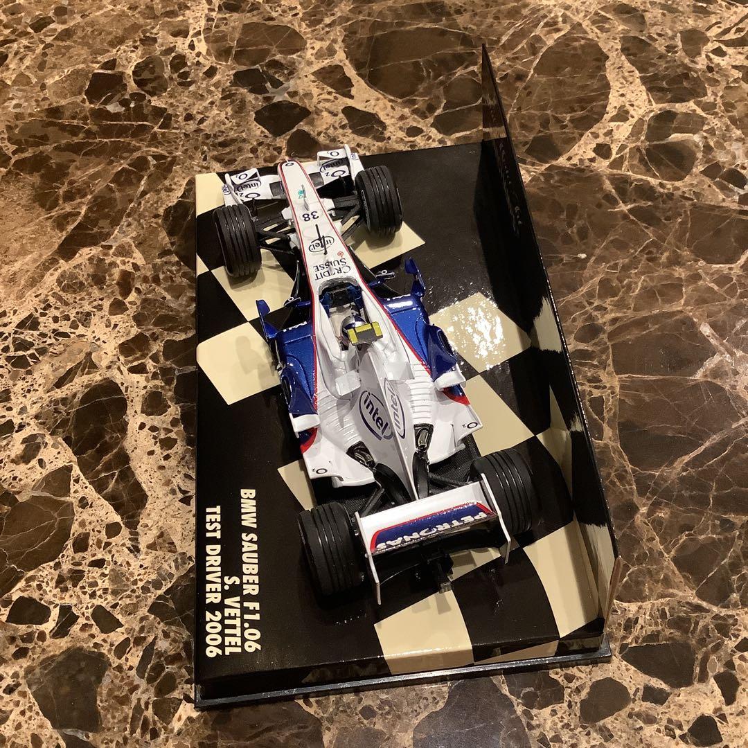 ミニチャンプス F1 1/43 ザウバー ベッテル テストドライバー