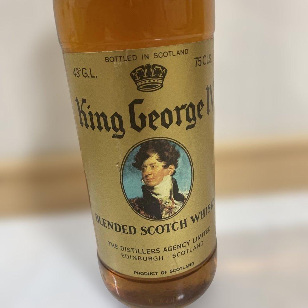 希少　古酒　未開封　キング　ジョージ4世　760ml King e