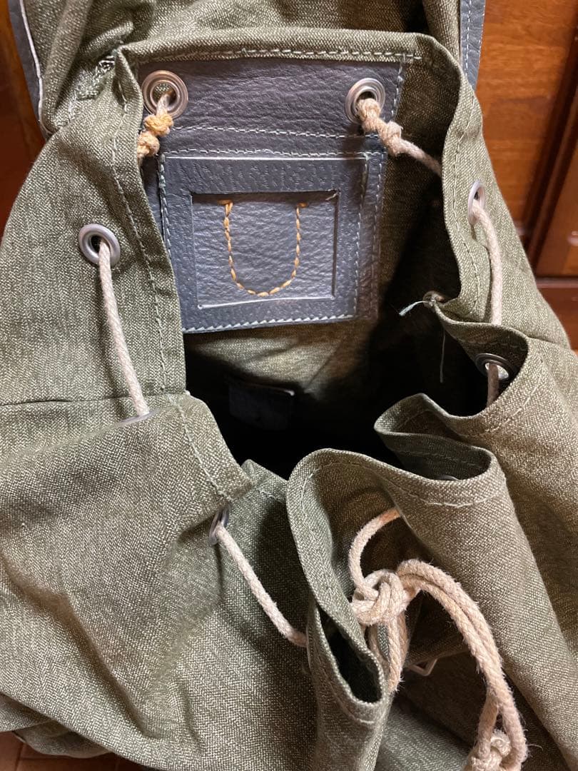 ヴィンテージ　スイス軍　ごま塩　バッグパック　リュック　実物　サバゲー　50年代