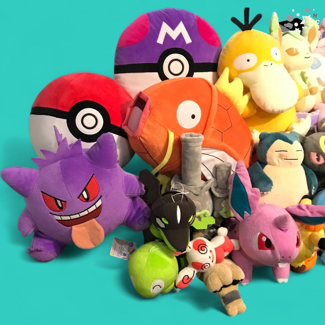 ポケモンぬいぐるみ　大量セット　ブイズ　マスターボール　No.B115