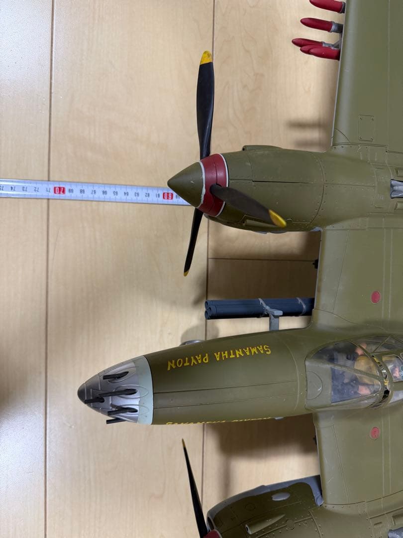 【希少】センチュリートイズ 1/18 アメリカ陸軍 P-38J ライトニング