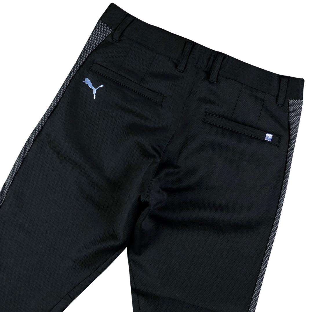 【XL】秋冬 定価14,960円 プーマ ゴルフ ライン カードボードパンツ 黒