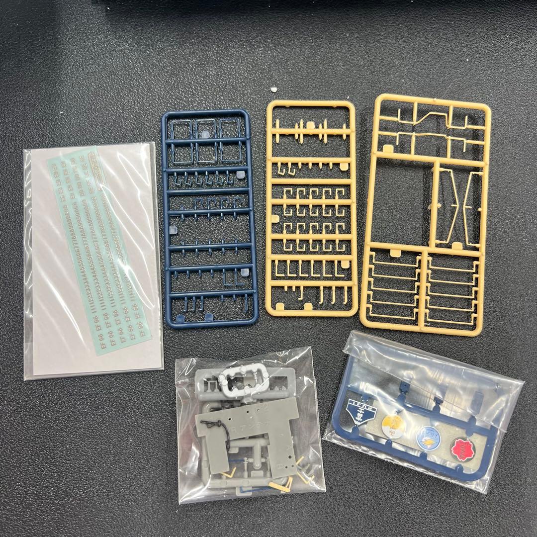 【美品】EF66 55型 青色電気機関車 (ひさし付)HOゲージ⑨