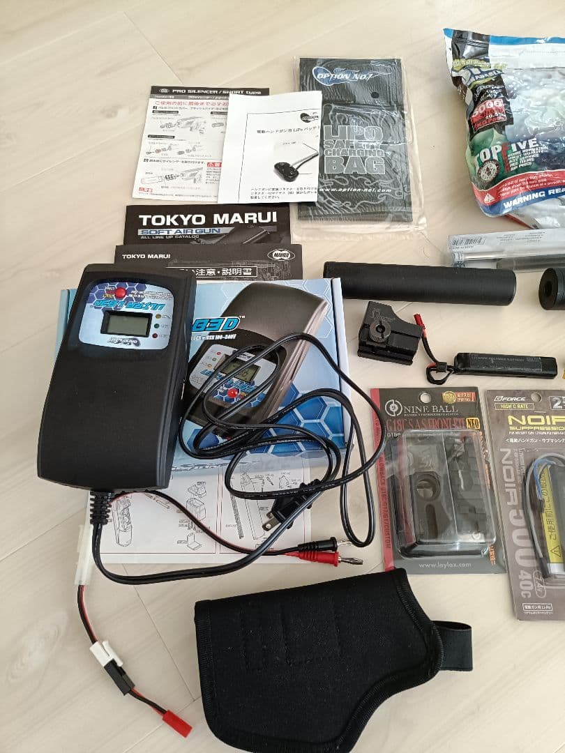 TOKYO MARUI Glock 18C 内部フルカスタム 電動ガン セット