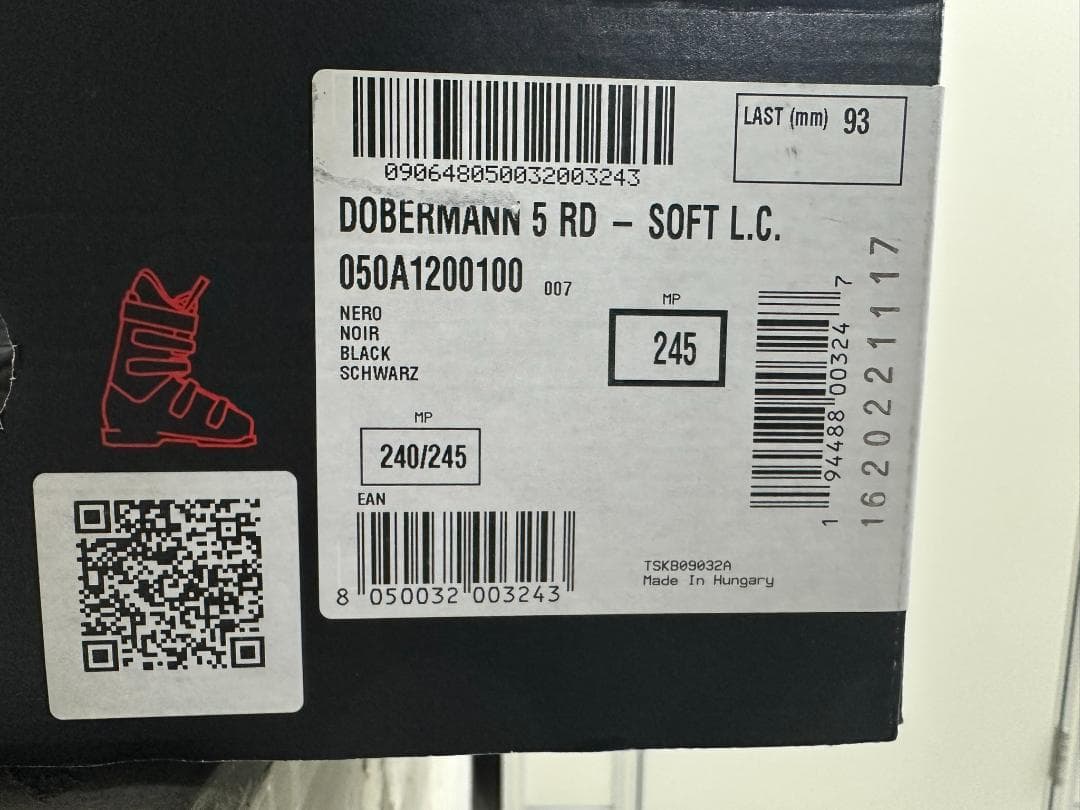 新品未使用 NORDICA Dobermann 5RD スキーブーツ 24/25