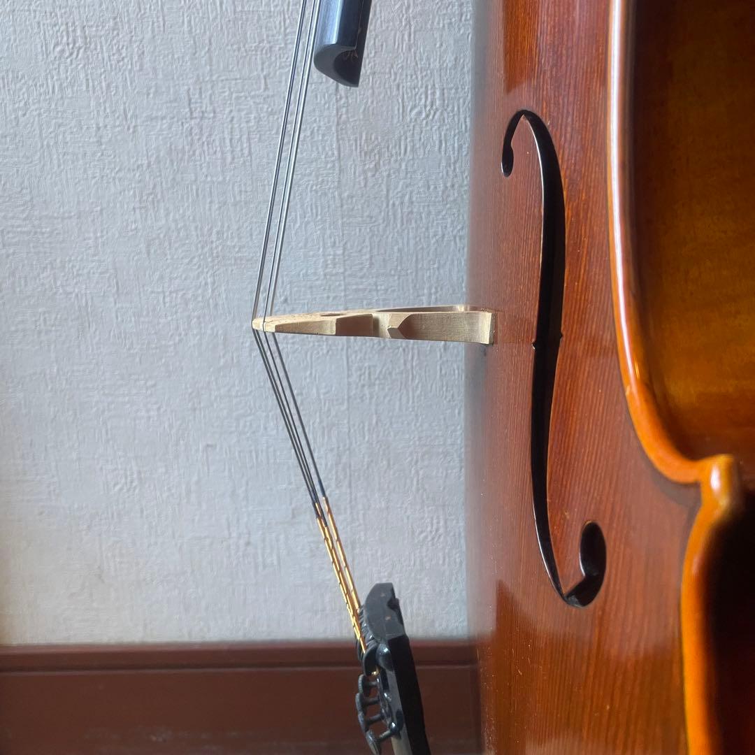 【ヴィオラ】geminiano no.10 チェロ4/4【ハードケース付】