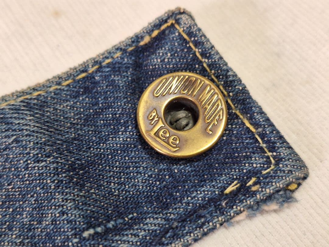 50's UNION MADE BY Lee ヴィンテージ スクラップ 当時物