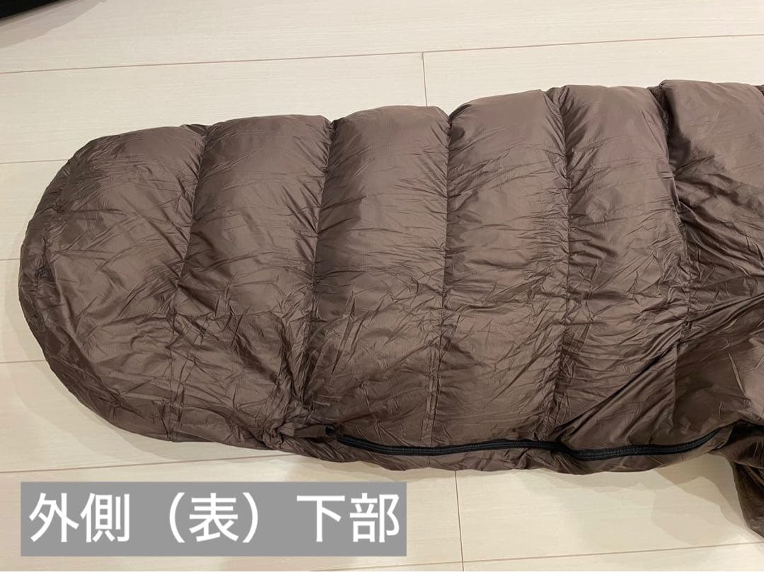 【外袋一部破損】ワークマン 1200フュージョンダウン+シュラフ FCS06＋