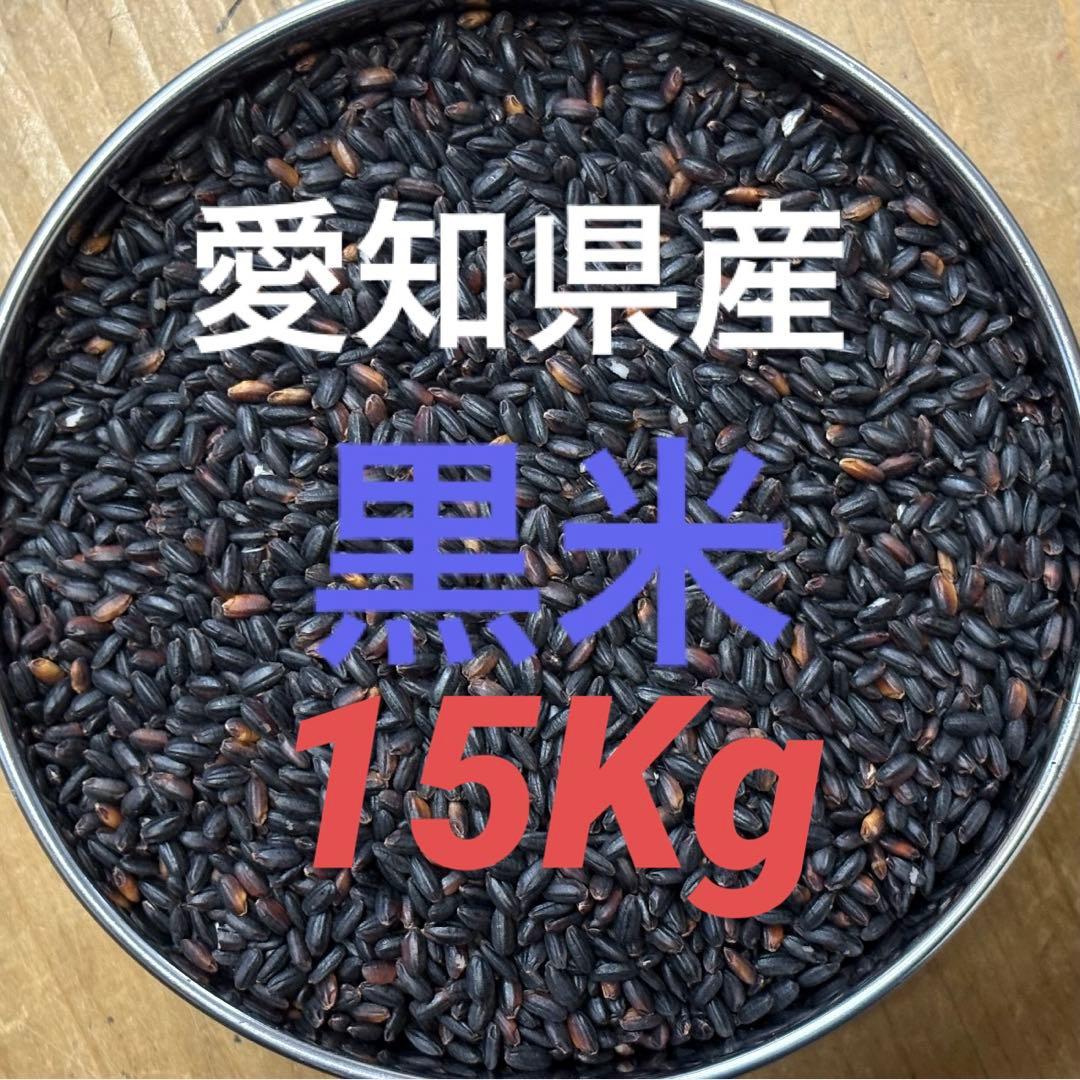 7年度愛知県産 黒米 15Kg