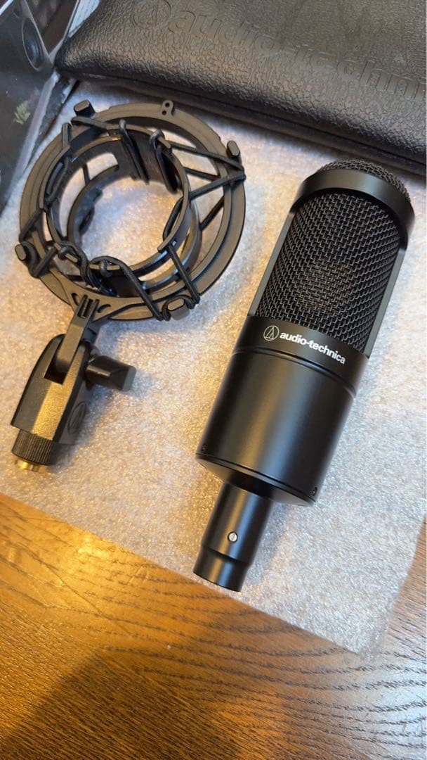 【美品】audio-technica AT2035 コンデンサーマイク