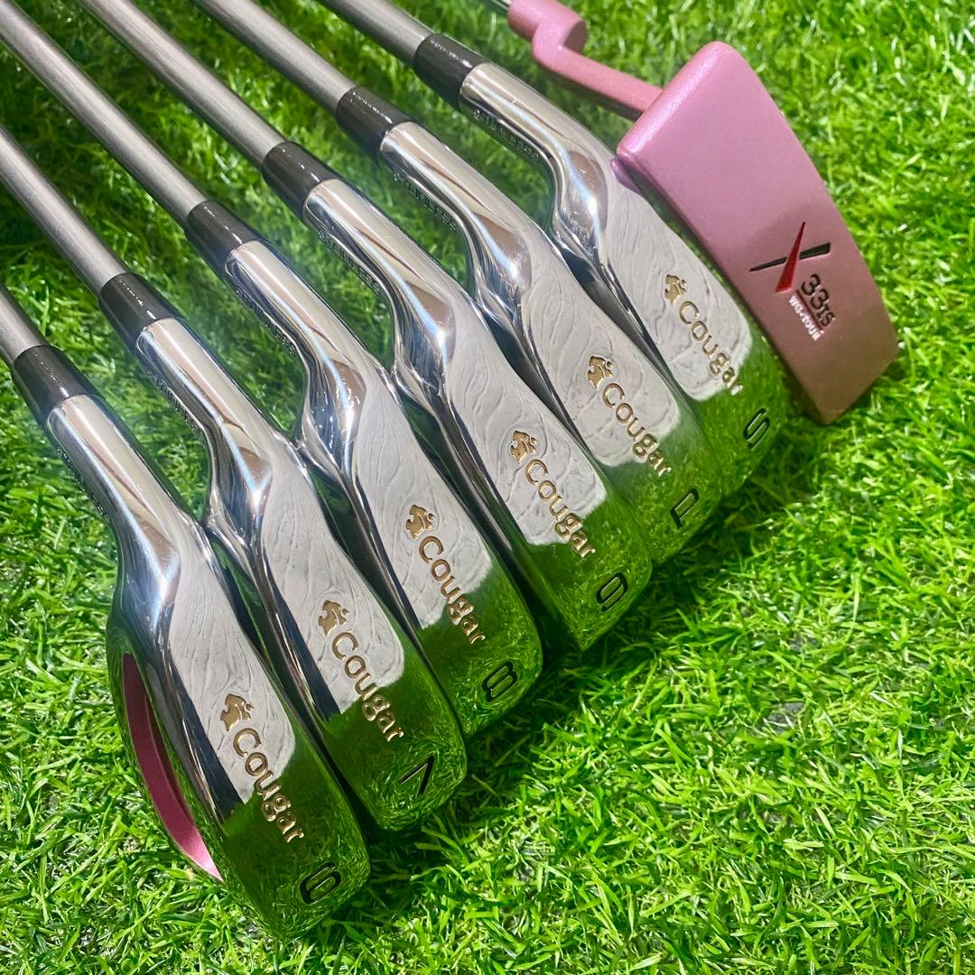 クーガー Cougar 33IS ゴルフセット 11本 左 レディース L