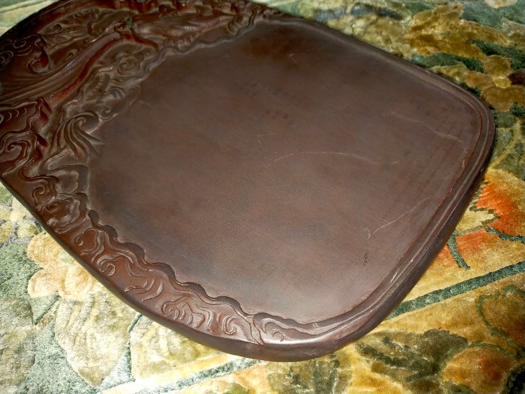 ♥大きな♥　中国　硯　♥　5.3キロ　書道具　筆　墨　骨董　古玩　533