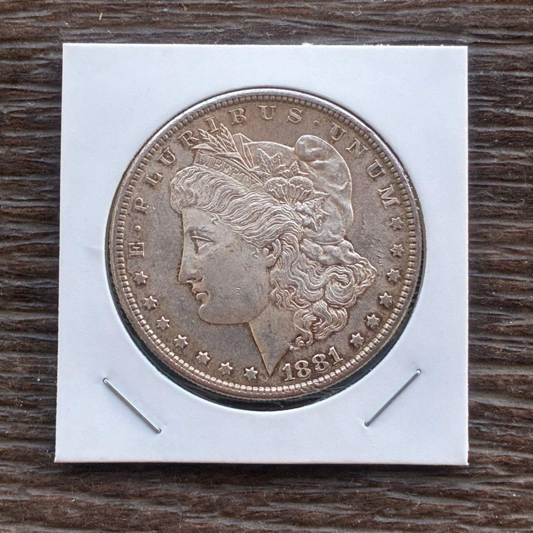 W*V様 アメリカ モルガンダラー 1ドル 銀貨 大型 外国