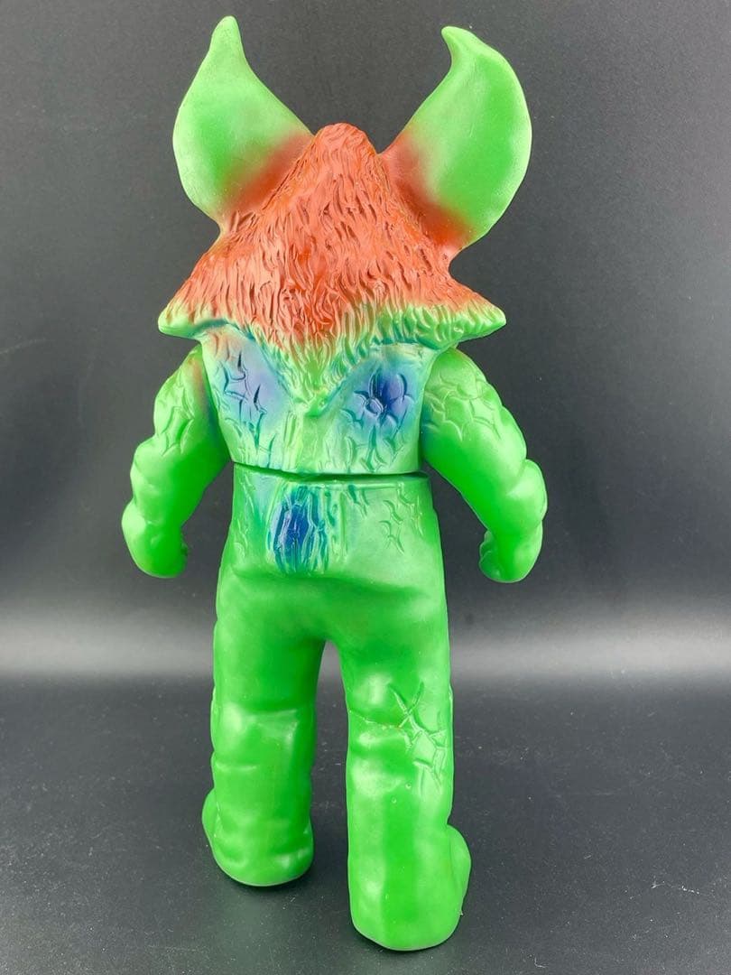 【中古品】イカルス星人　当時品ブルマァク　ソフビ　円谷プロ　フィギュア　マルサン