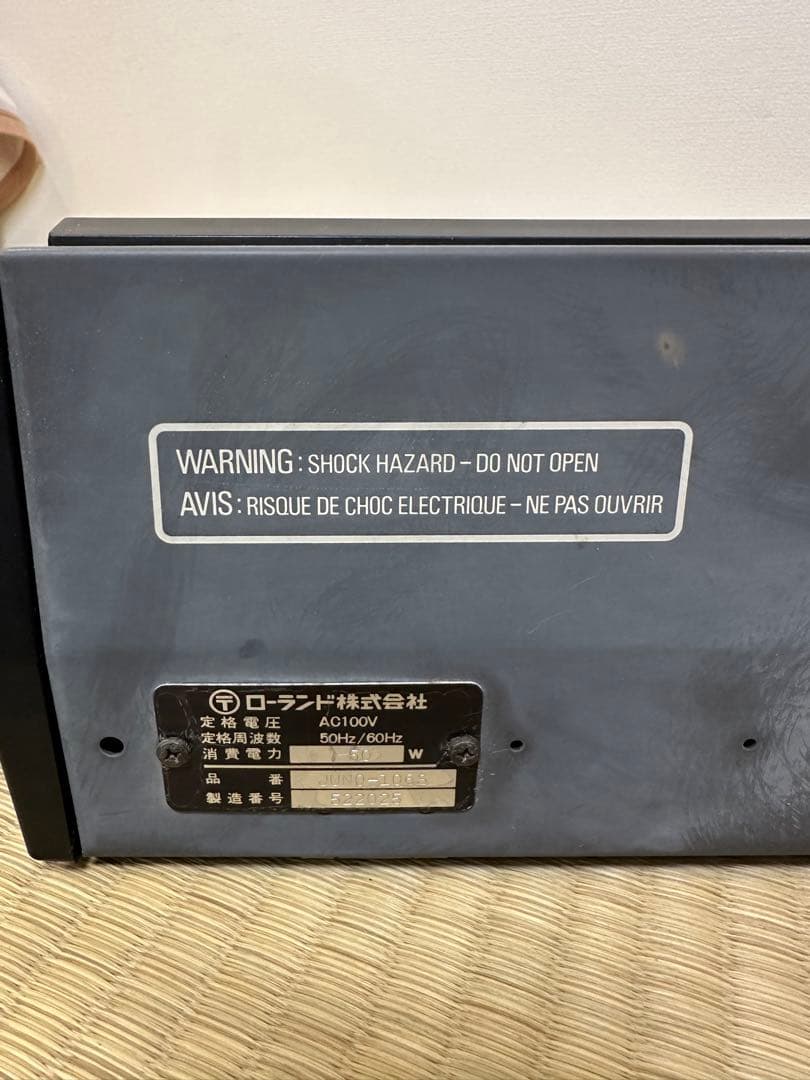 ジャンク品 Roland JUNO-106S シンセサイザー ローランド