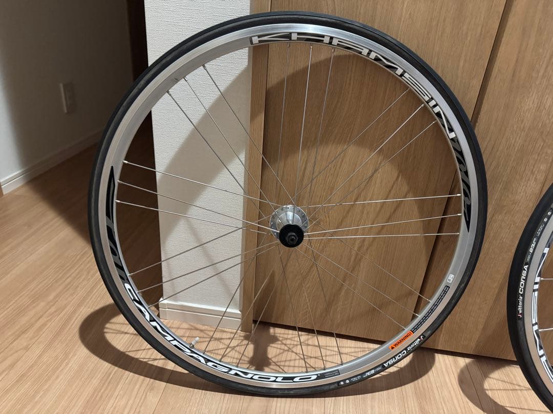 【希少】Campagnolo khamsin シルバー クリンチャーホイール