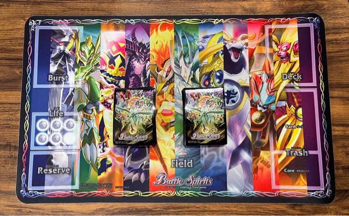 バトスピ 十二神皇編 プレイマット+十二神皇集結スリーブ セット