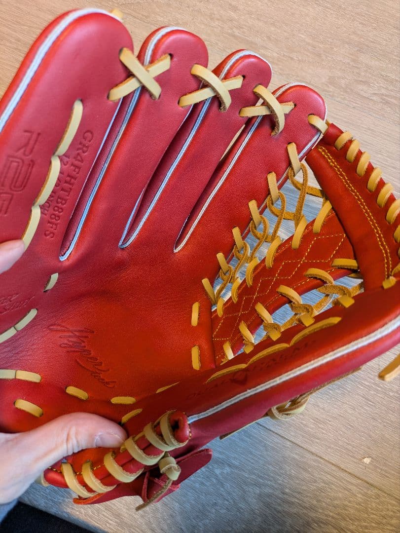 未使用　Rawlings 軟式用グローブ 左投げ用