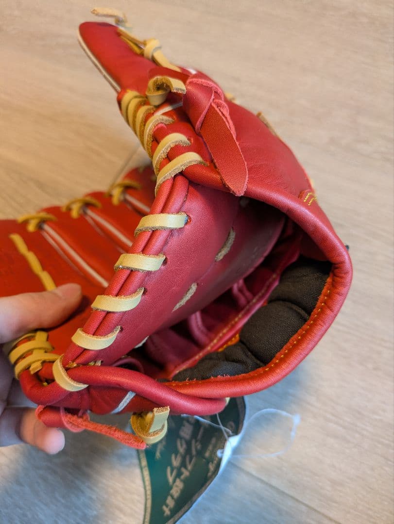 未使用　Rawlings 軟式用グローブ 左投げ用