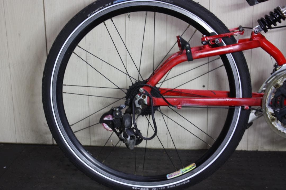 ZIPPO(ジッポー) 26型 アルミ 21速 450mm Wサス 折り畳MTB