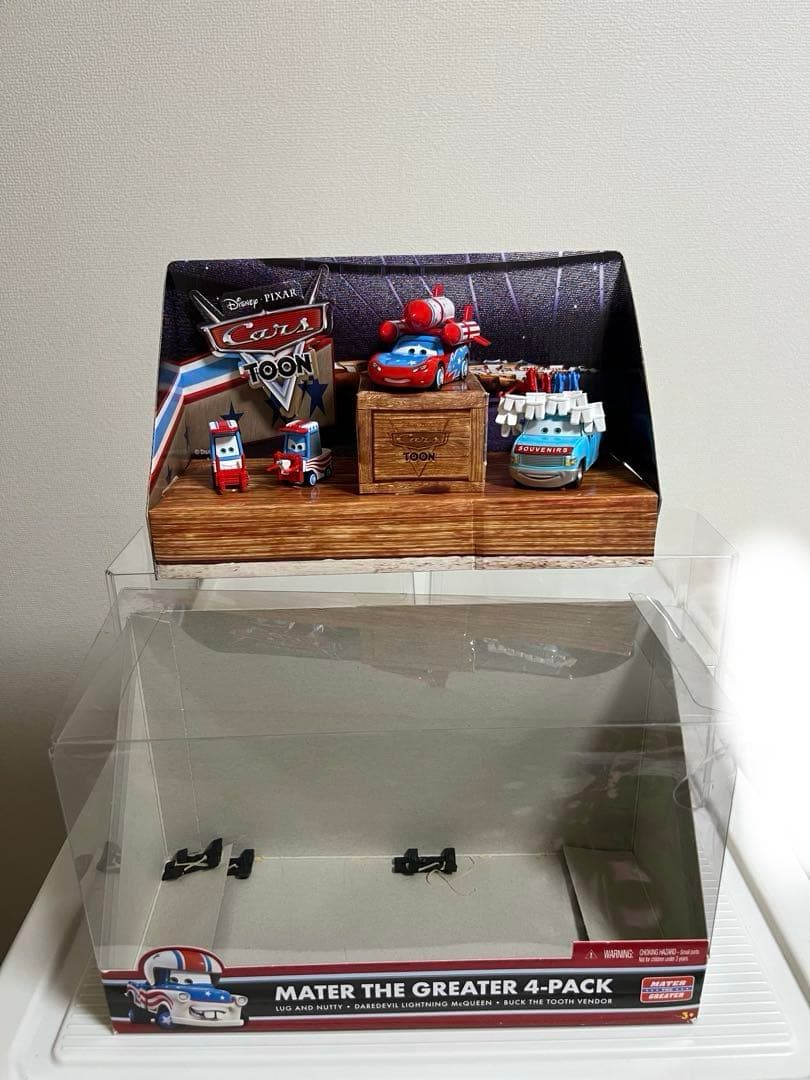 カーズ、ミニカー（マテル） MATER THE GREATER 4pack