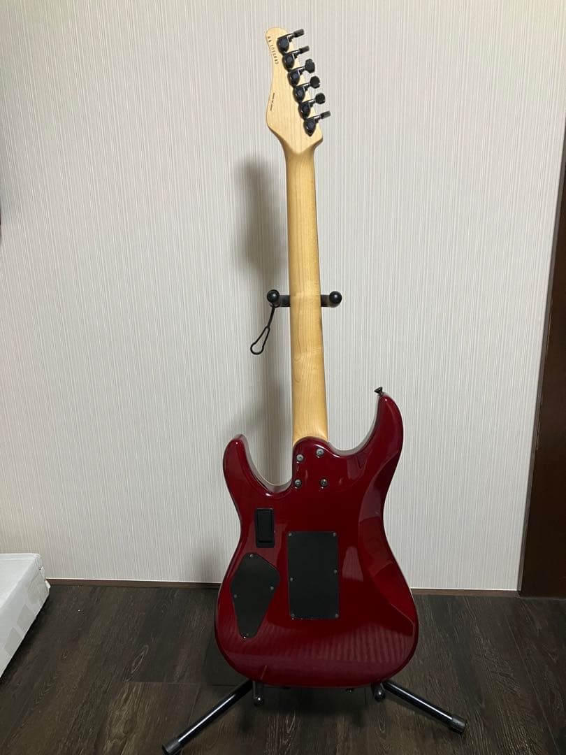 ギター YU SCHECTER NV-IV-24-FM / AS-LTD RED