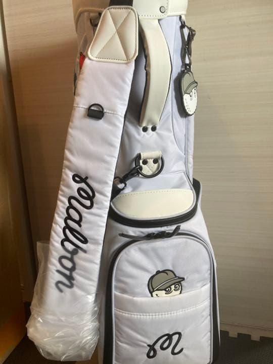 マルボンゴルフ　キャディーバック　ホワイト