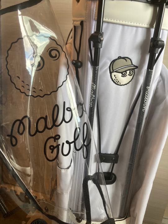 マルボンゴルフ　キャディーバック　ホワイト