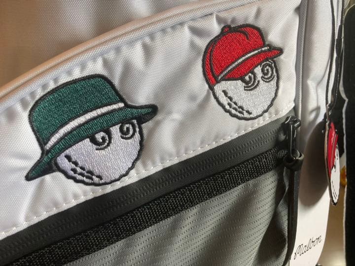 マルボンゴルフ　キャディーバック　ホワイト