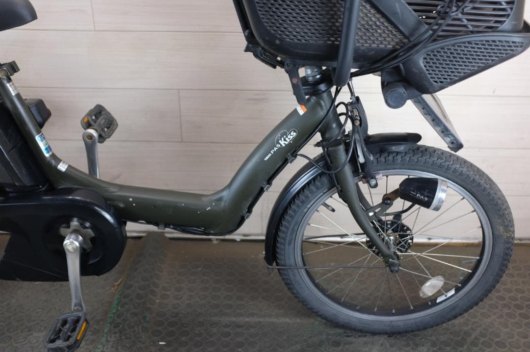 電動自転車 ヤマハPAS　KISS　20インチ　3段　12.8Ah充電