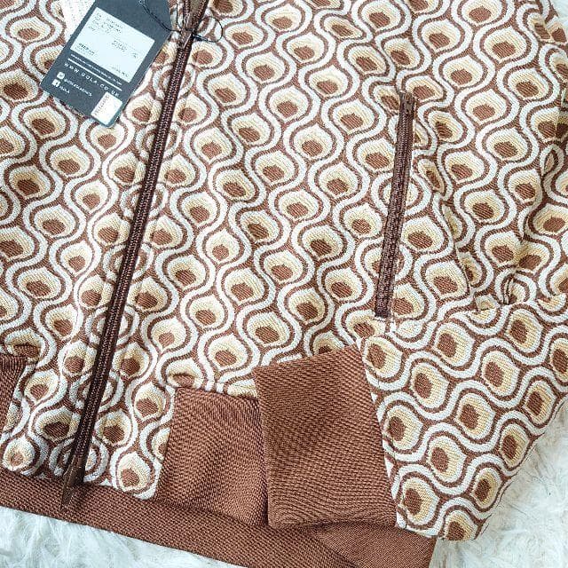 未使用 タグ付 Gola ゴーラ アワーグラストラックジャケット L ブラウン系