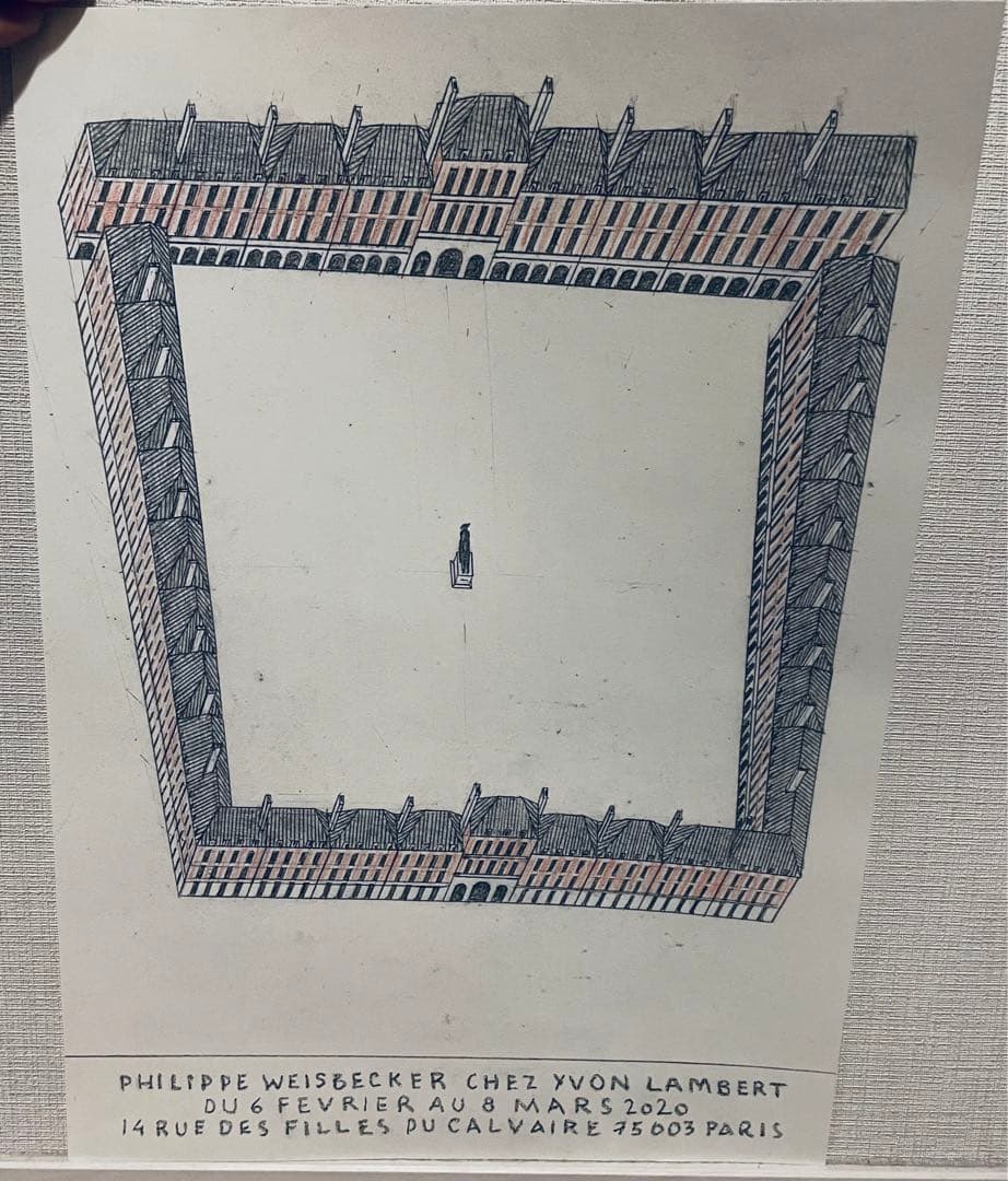 【フランス限定】『フィリップ・ワイズベッカー』展示2020希少ポスター