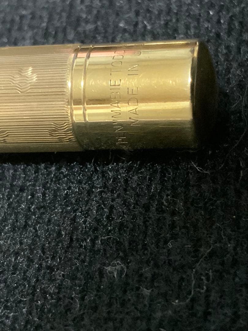 14金無垢万年筆　Vintage Mabie Todd (ニブはPilot製)