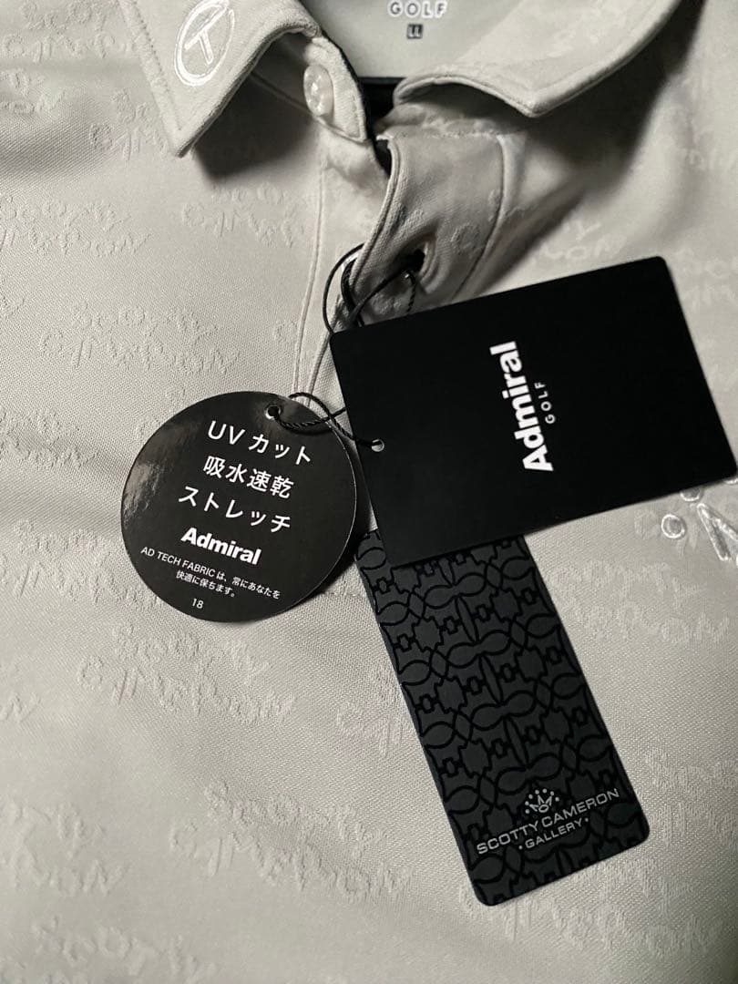 Scott Cameron Admiralゴルフポロ【L 】 サークルT
