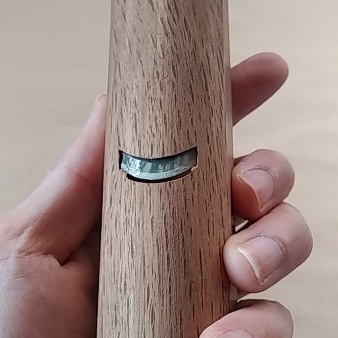 藤義丸　出丸　カンナ　18ミリ　赤樫台付