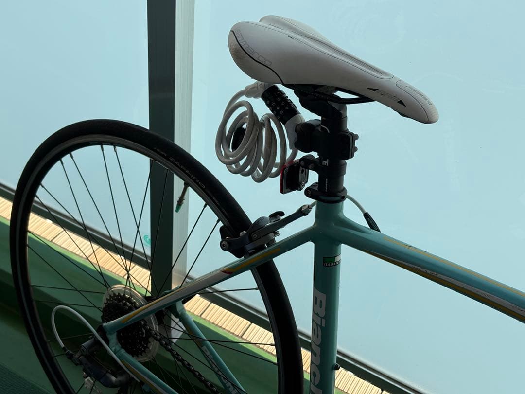 ビアンキ　ロードバイク　稼働中