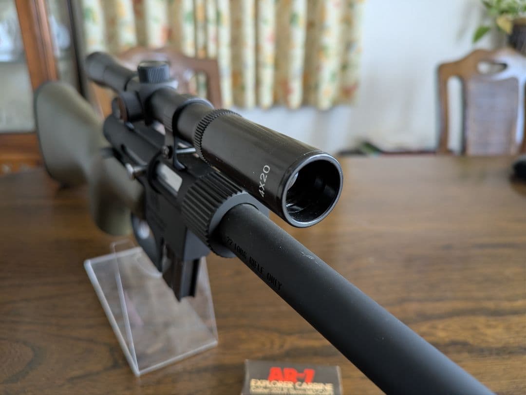 AR−7 ウエスタンアームズモデルガン スコープ付き（未発火）