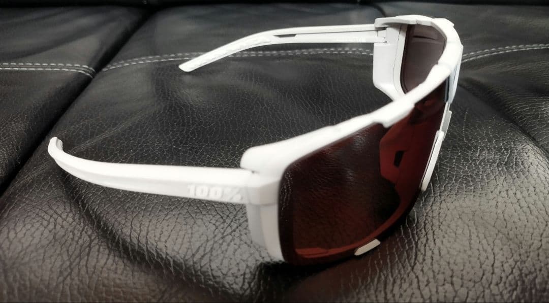 100% EASTCRAFT 偏光サングラス Grey/Brownミラーレンズ