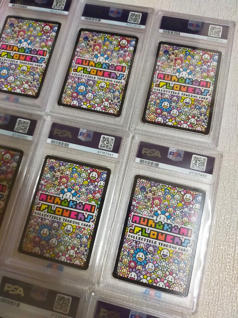 【PSA9】英語版 SR 全12種コンプリート 初代108フラワーズ 村上隆