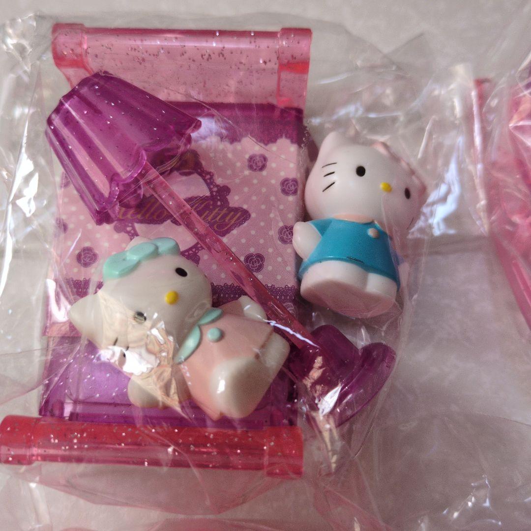 キティ　ラブリールーム　全4種　カバヤ　マスコットおまけあり　レア　新品未使用