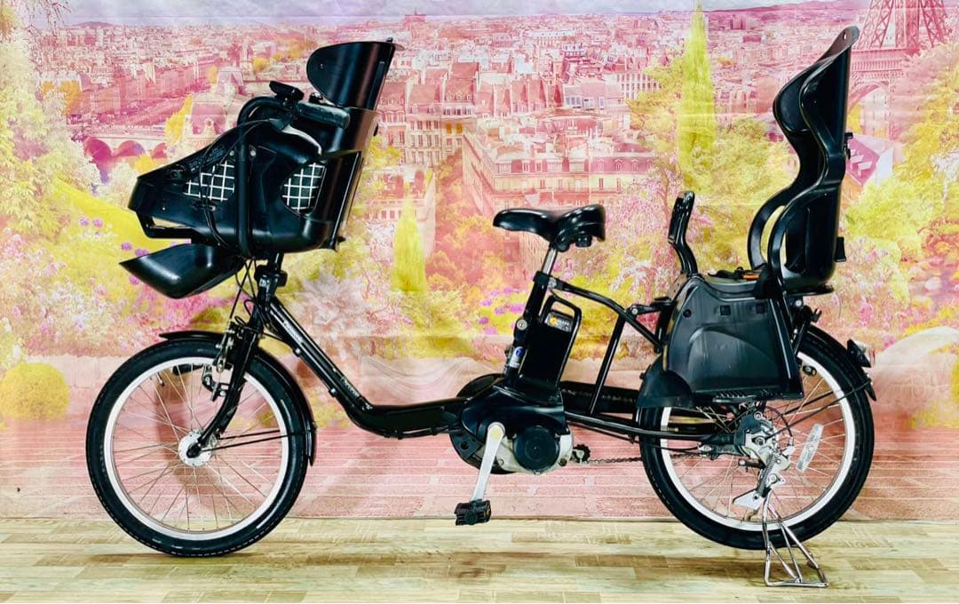 K2652 kaho電動自転車パナソニック ギュット 子供乗せ 20インチ