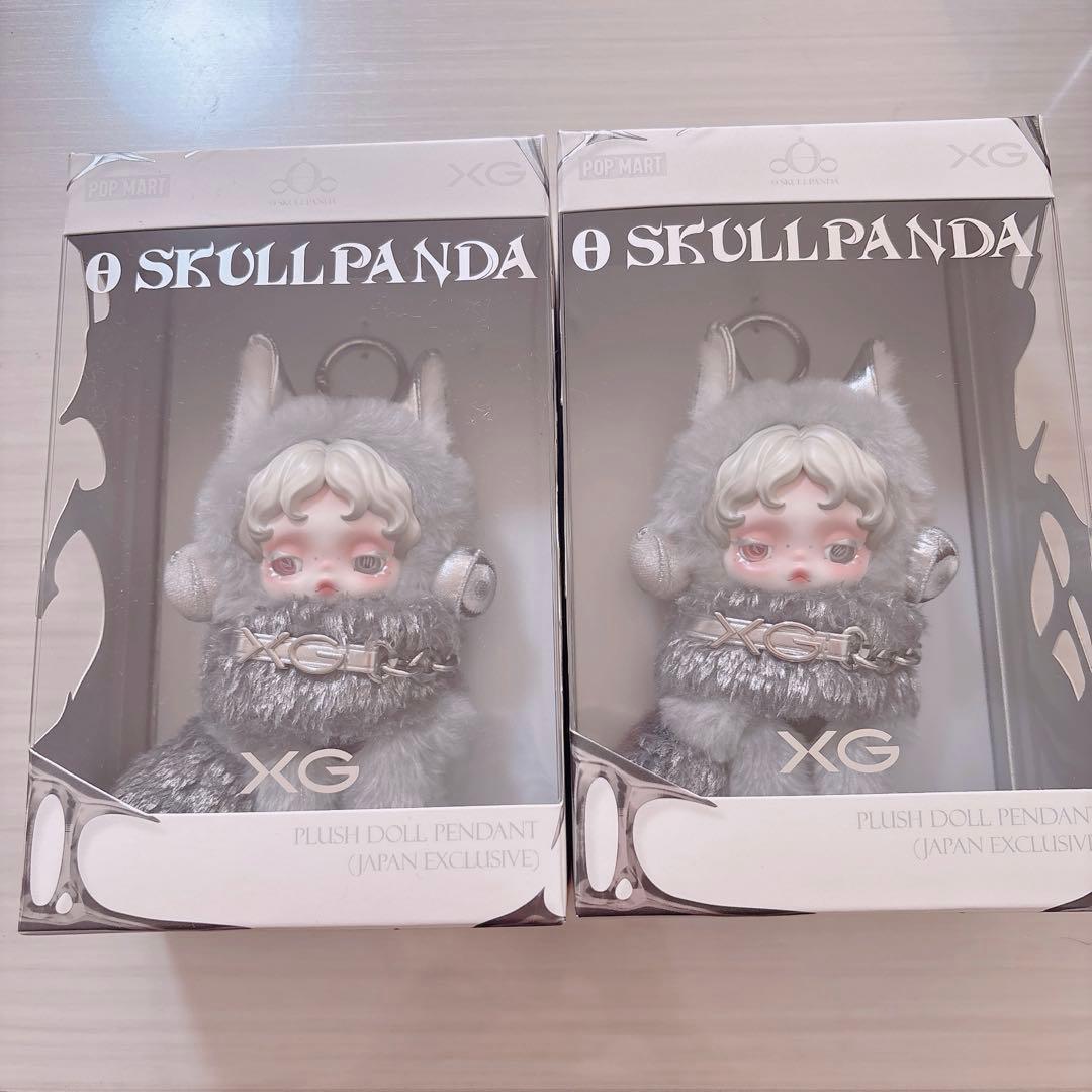 SKULLPANDA XG コラボ 日本限定 スカルパンダ POPMART 2個