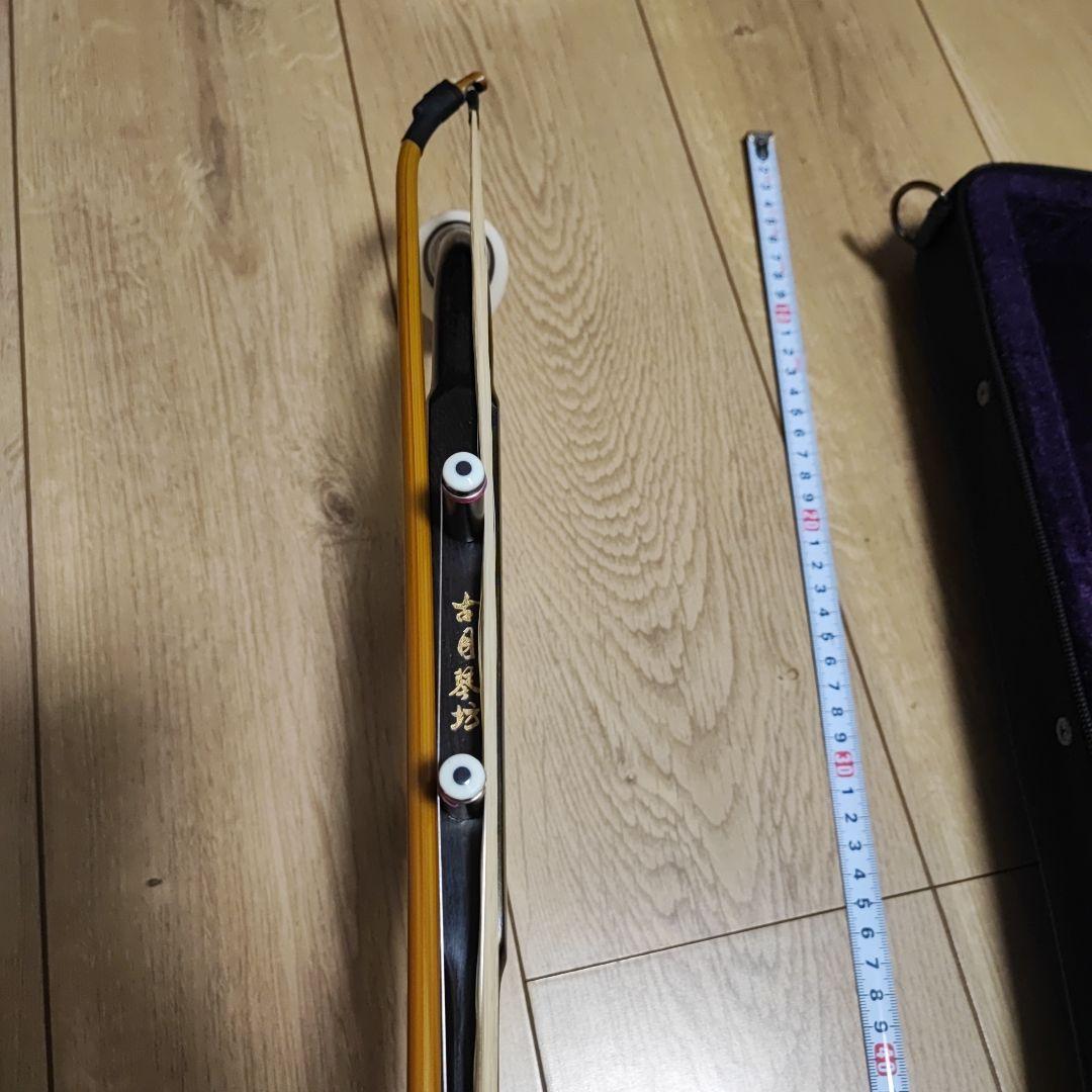 二胡 六角形ケース付き 約90cm