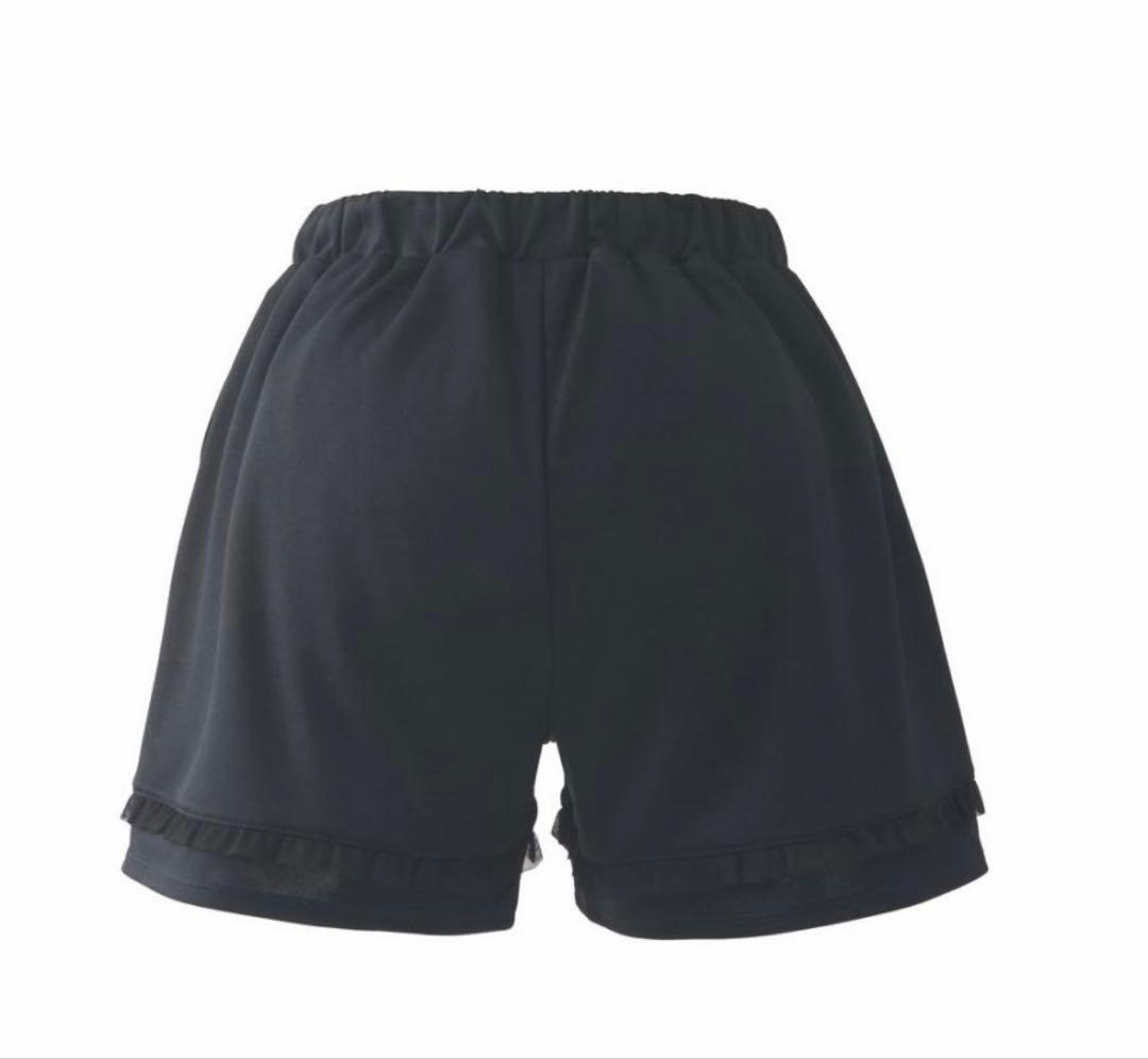 Prince フリル付きブラックウェアセット