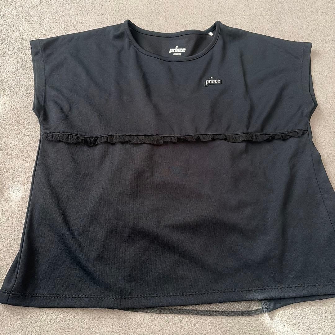 Prince フリル付きブラックウェアセット