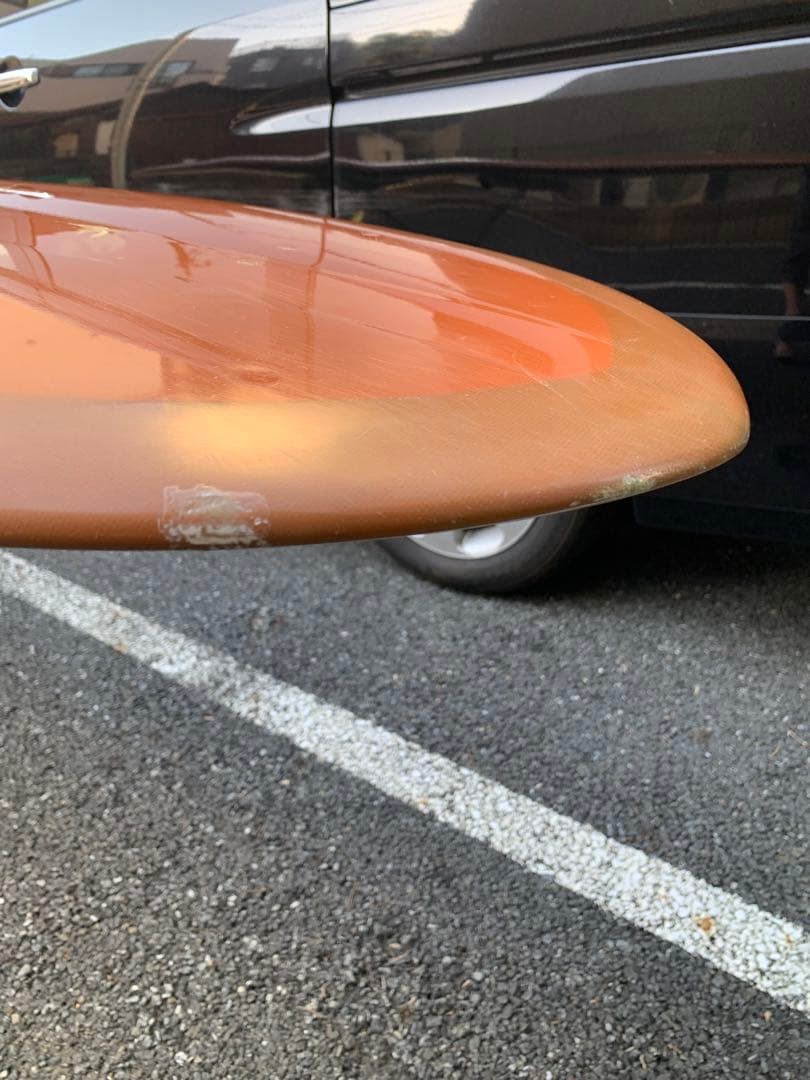 Creme Fat Cat 9.8 リーシュ　フィン　ハードケース付き