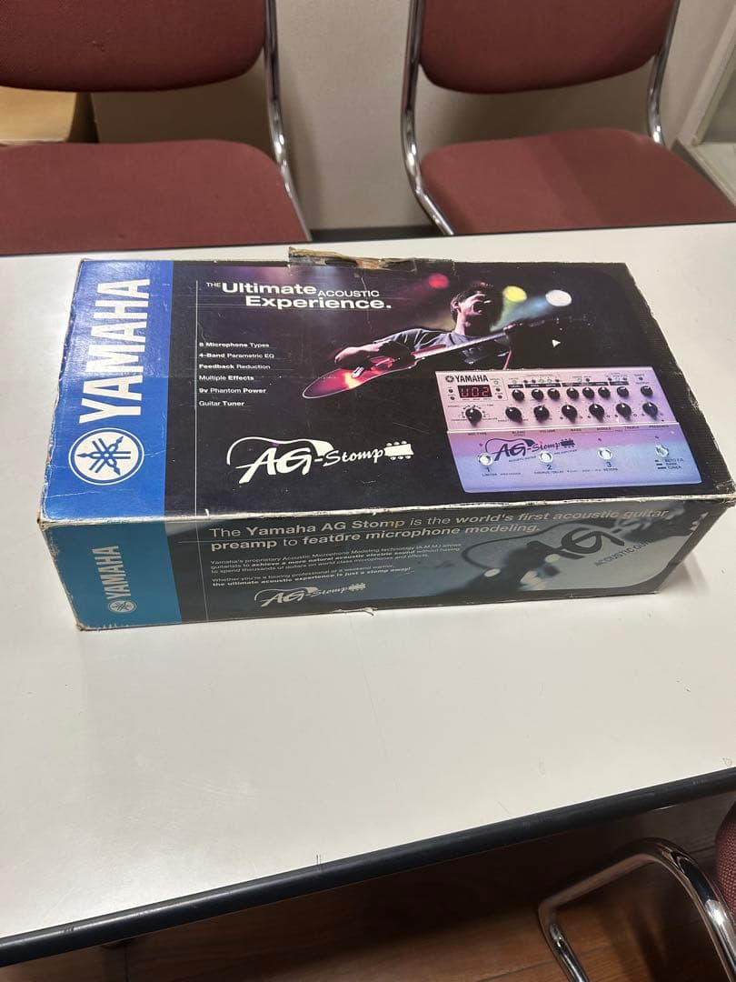 Yamaha AG Stomp アコースティックギター用エフェクター　箱あり