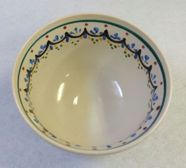 茶道具 茶碗 色絵 世界の平和 吉峯窯 六代目 与し三 京焼 清水焼 把手共行